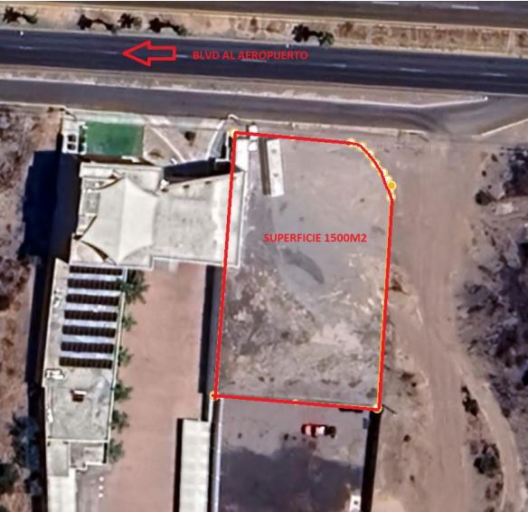 Terreno sobre Blvd al Aeropuerto