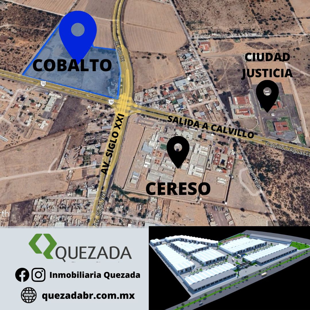 Terrenos comercial afuera de parque industrial