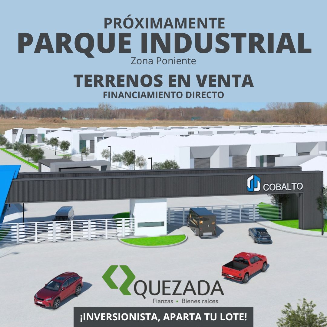 Terrenos comercial afuera de parque industrial