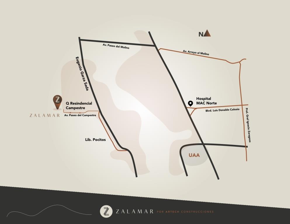 Terrenos habitacionales y comerciales