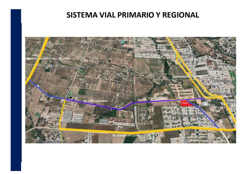 Terreno con uso de suelo mixto. 1.5HAS, zona de gran plusvalia