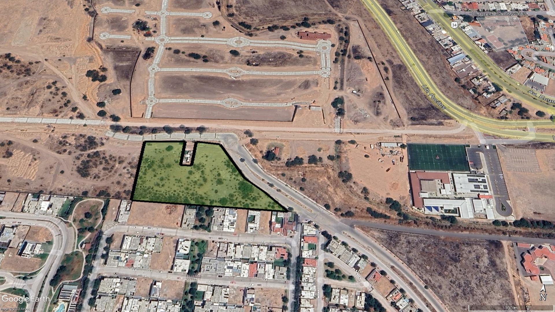Terreno con uso de suelo mixto. 1.5HAS, zona de gran plusvalia
