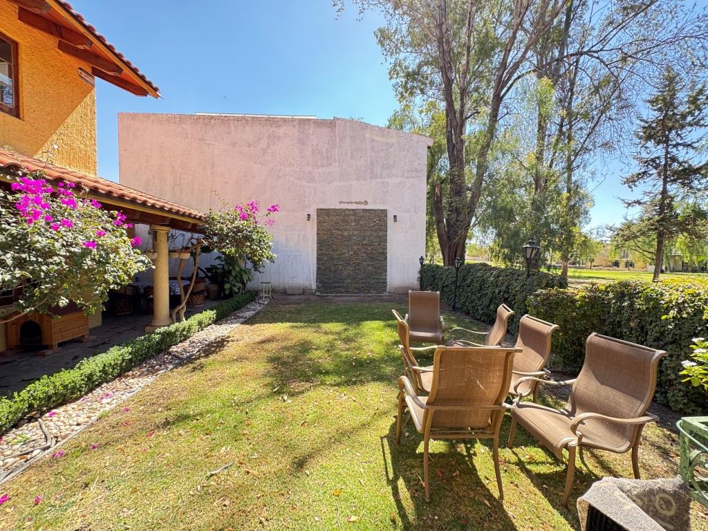 Casa con vista al campo de golf