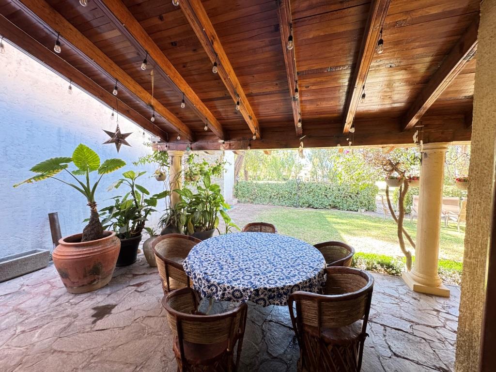 Casa con vista al campo de golf